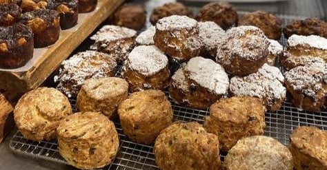 Delicious muffins at The Crusty Baker Image
