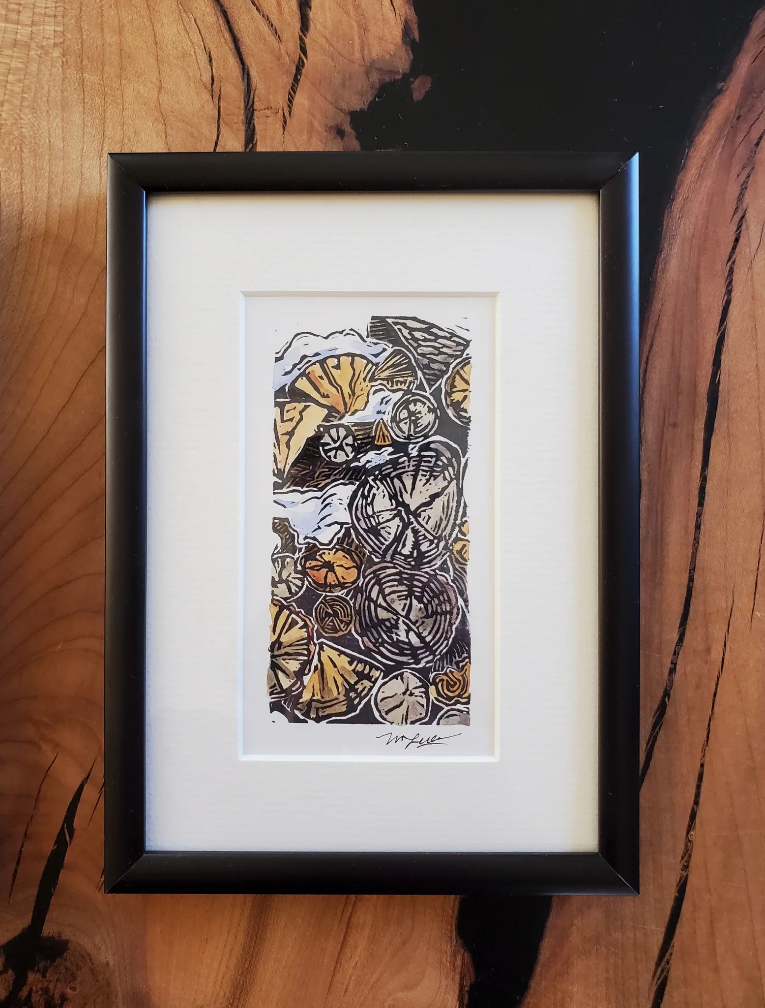 CHopped Wood Print - Wall art By Luce Ends Design 