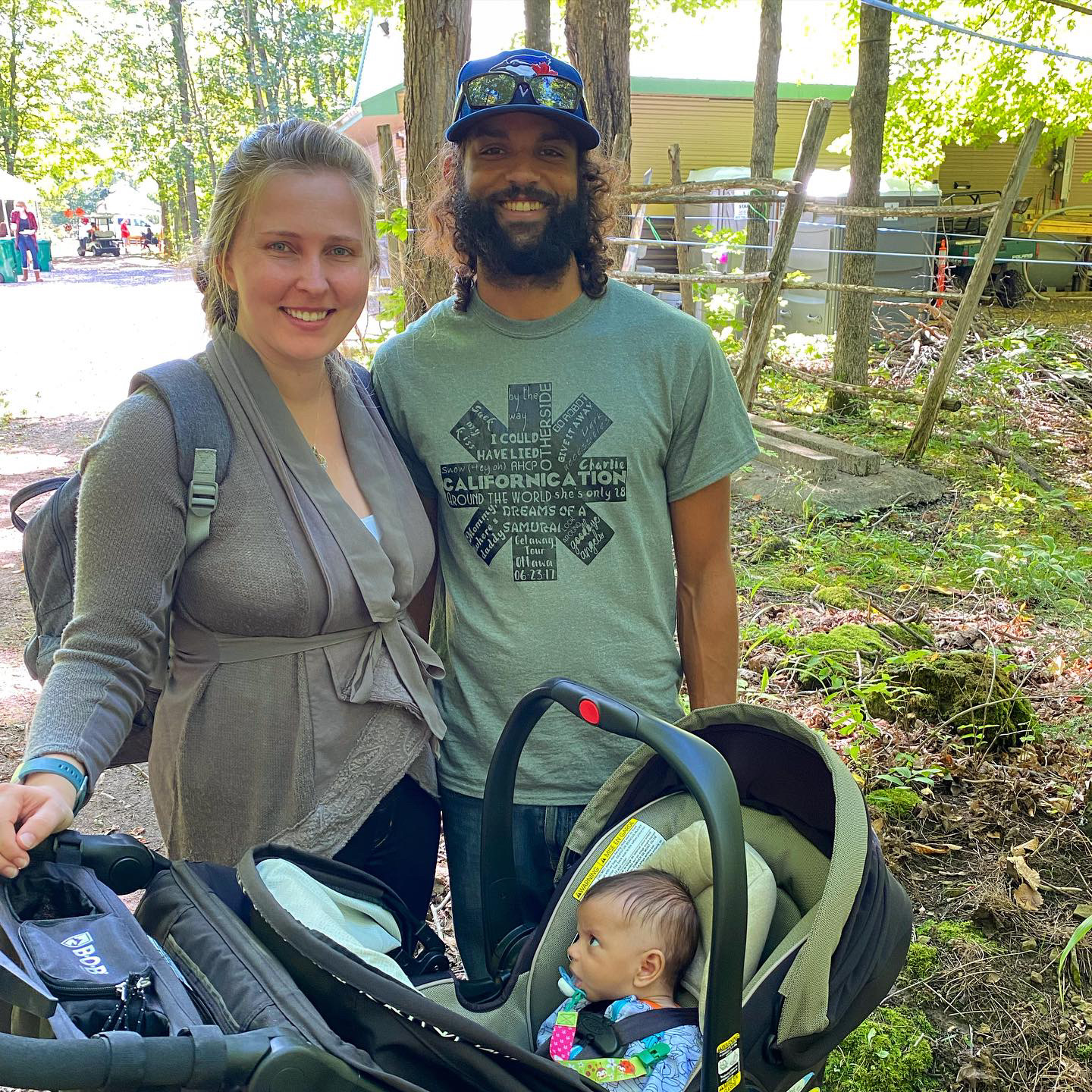 Fall in Love with Maple Weekend young family in the woods