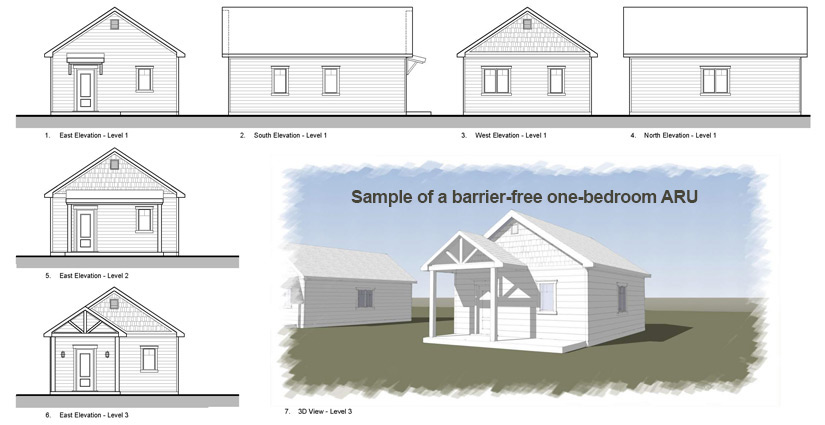 barrier-free one-bedroom