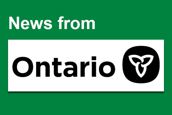 News from Ontario