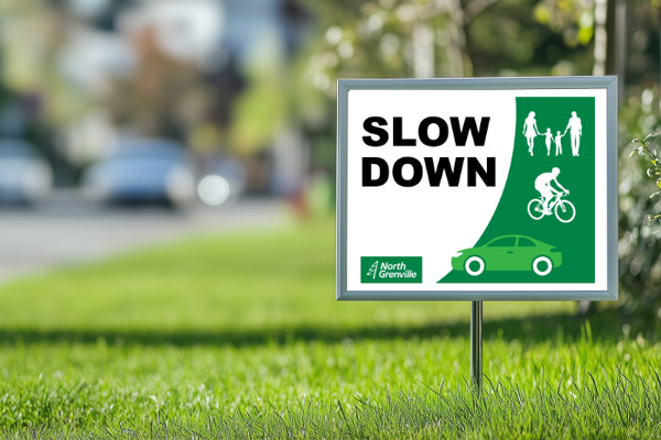 Traffic Calming Lawn Signs Program