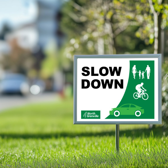 Traffic Calming Lawn Signs Program